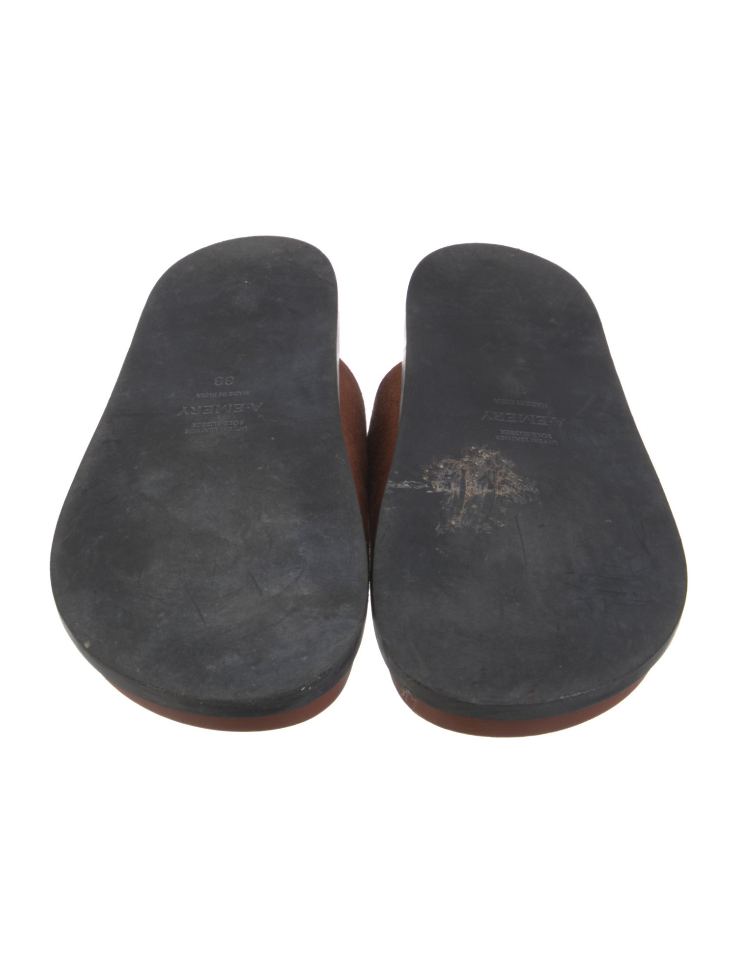 A.Emery Suede Slides